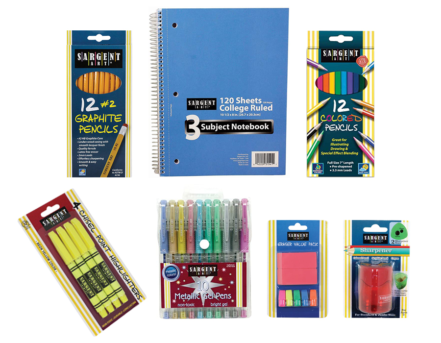 Middle School/High School Student Supplies Kit