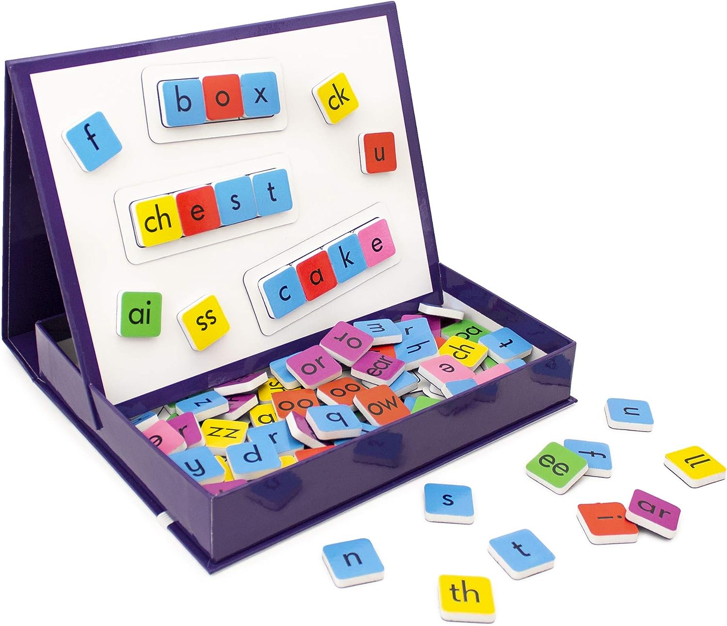 Rainbow Phonics Tiles Set