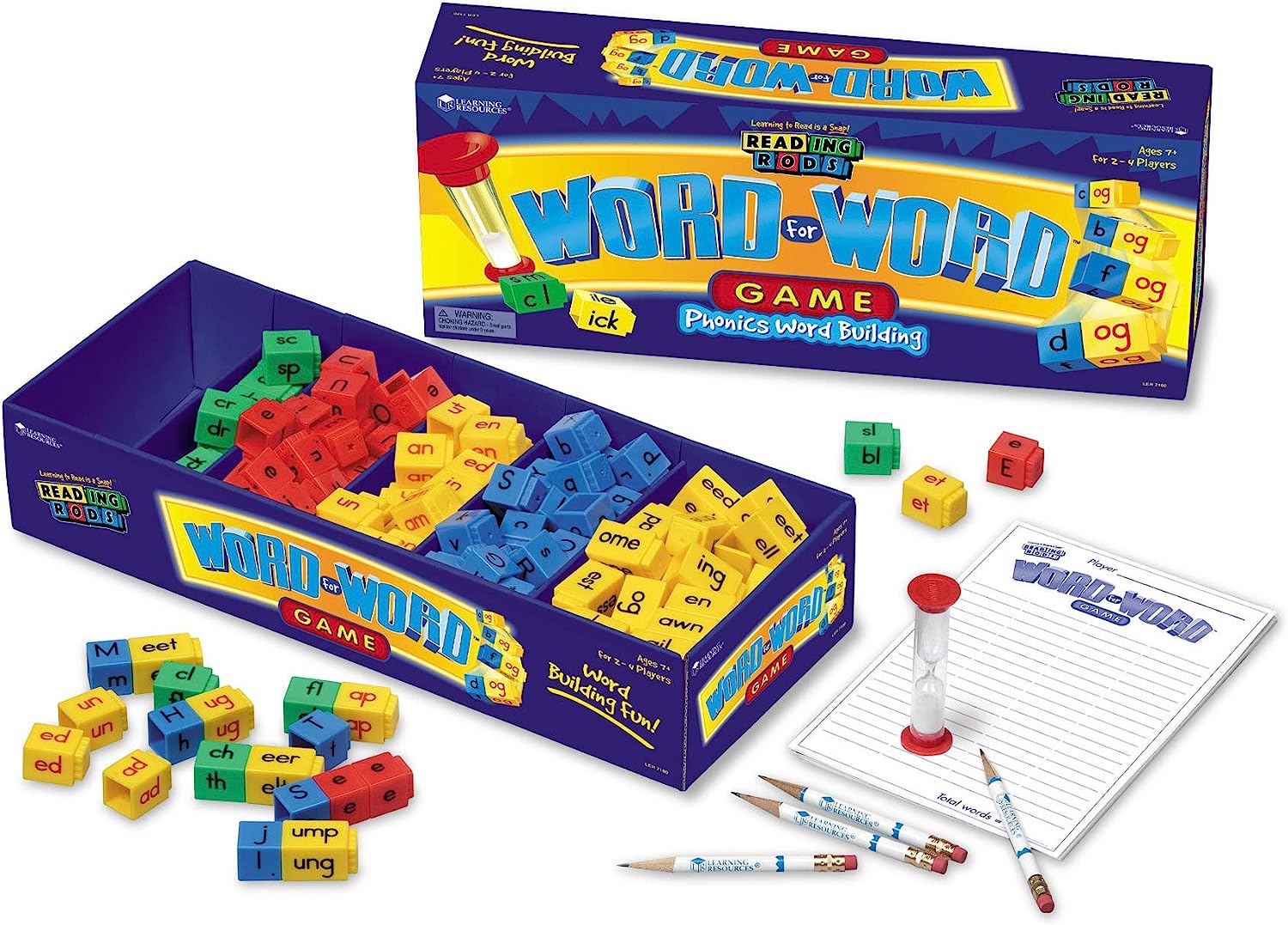 Reading Rods® Word for Word® Phonics Game 