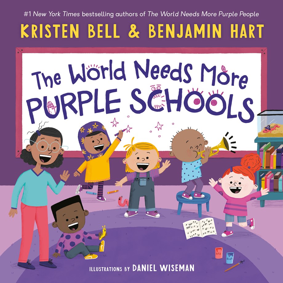 My Purple World: The World Needs More Purple Schools (Carton of 24 Hardcover Books)