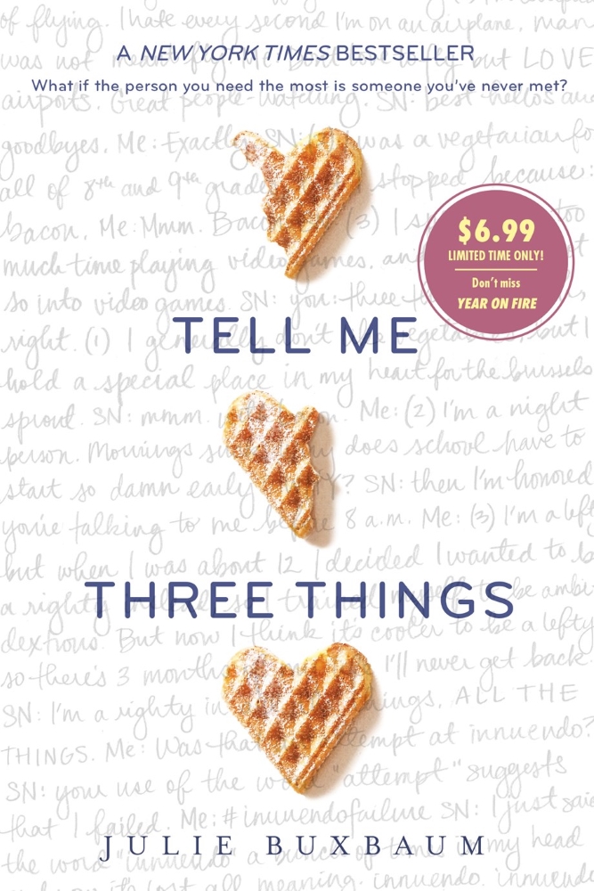 Tell Me Three Things (Carton of 24 Paperback Books)