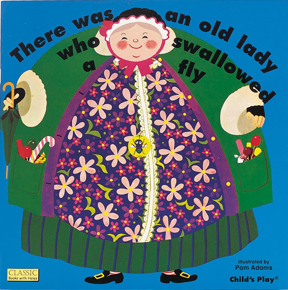 Classic Books with Holes: There Was an Old Lady Who Swallowed a Fly (Board Book)