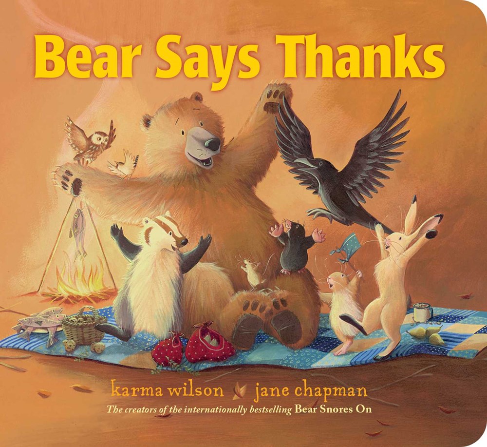 Bear Says Thanks (Board Book)