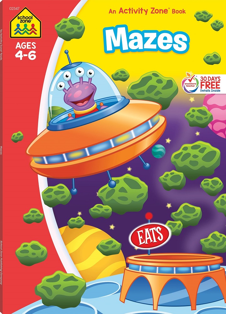 Mazes Activity Workbook (Carton of 24)