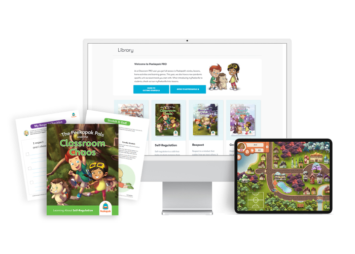 Peekapak FREE 30-Day Access: Self-Regulation Unit