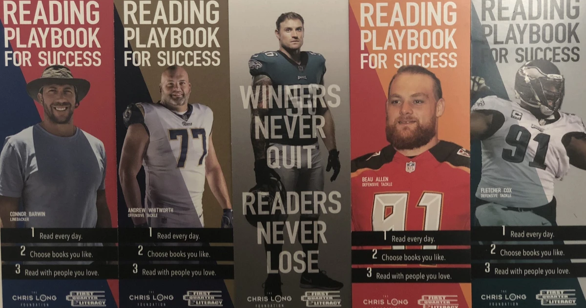 Super Bowl Champion Chris Long and First Book Kick Off Partnership With Donation of 27,000 Books to Kids in Need in Four Cities
