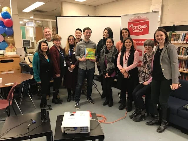 First Book Canada and Tata Consultancy Services provide books to kids in downtown Toronto