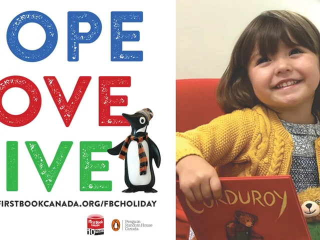 Penguin Random House Canada to partner with First Book Canada  for holiday book matching campaign