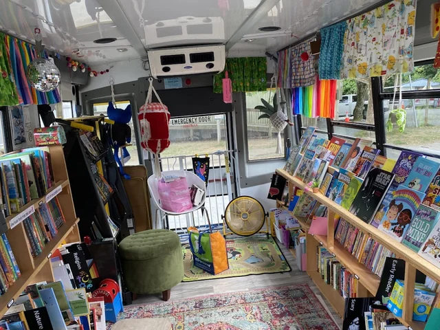 From Bus to Bookshelf: How the Free Book Bus and Johnson Elementary Nurture Young Readers 