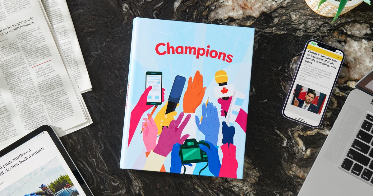 First Book Canada celebrated National Newspaper Week  