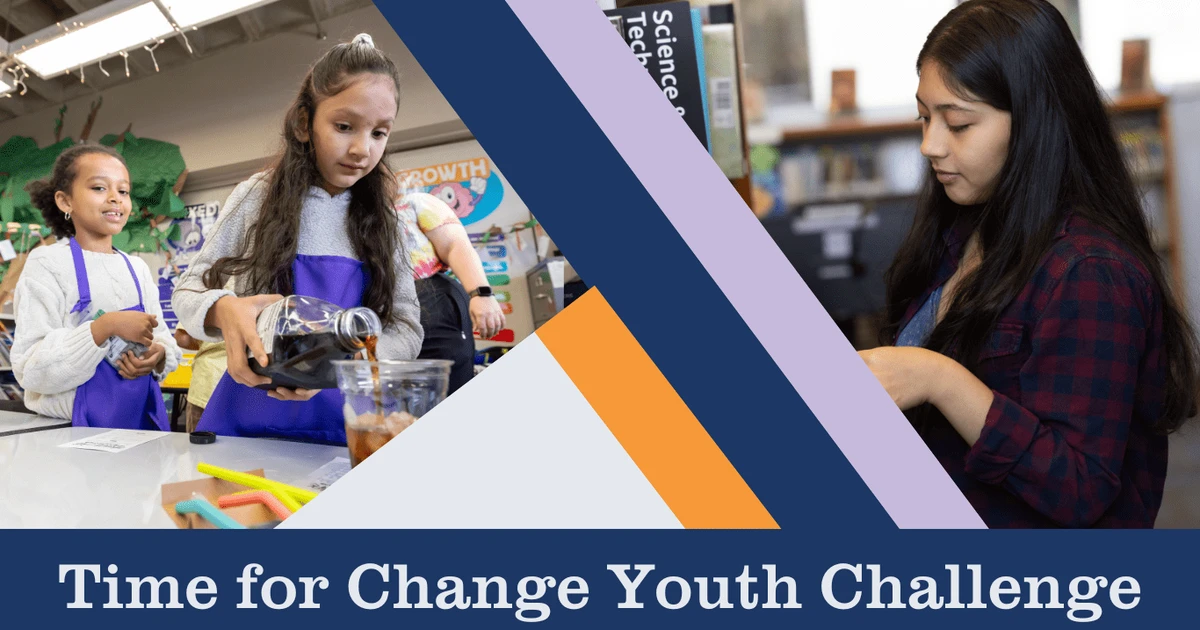 Announcing the 2024 Time for Change Youth Challenge Winners