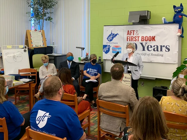 First Book Celebrates 10-Year Partnership with AFT