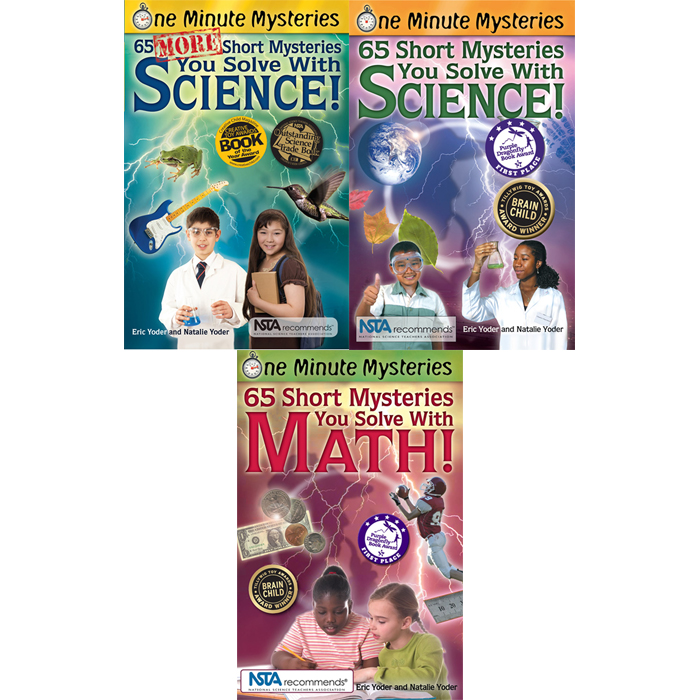 Science and Math Mysteries Collection (9 Paperbacks)