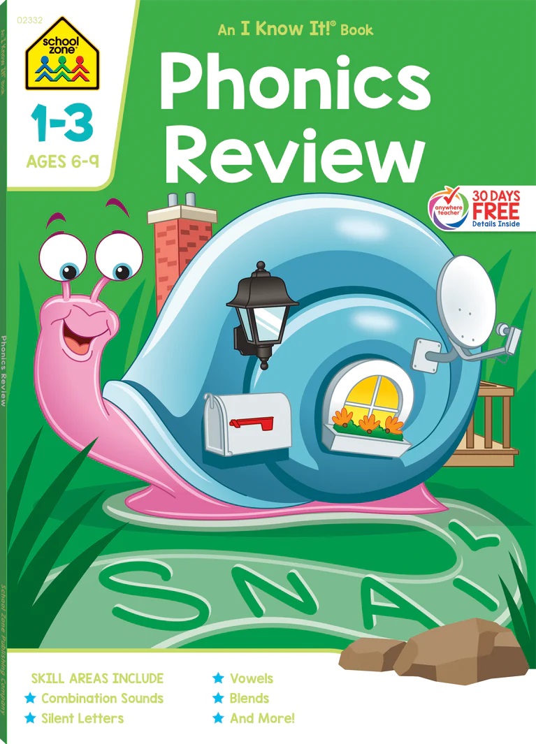 Phonics Review Workbook