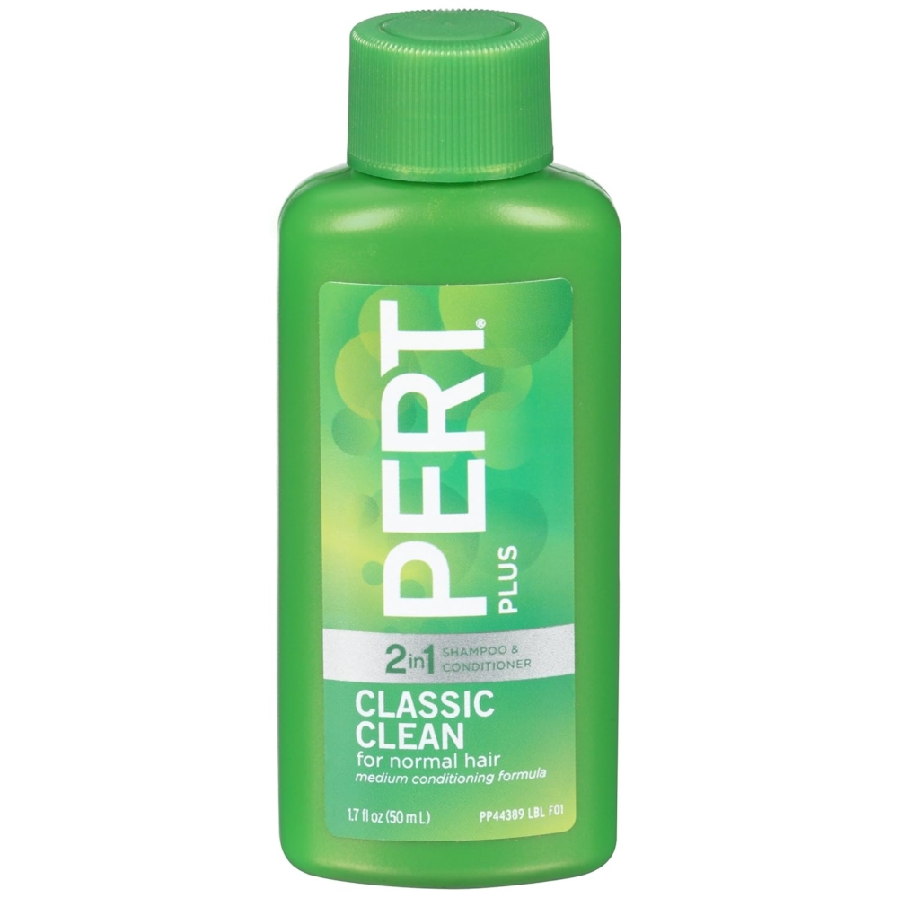 Pert Plus 2in1 Shampoo + Conditioner (Carton of 36 1.7 oz Bottles)