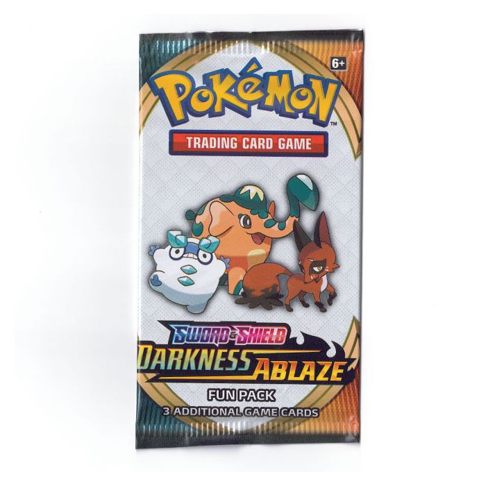 Pokémon TCG: Sword & Shield Darkness Ablaze Fun Pack (Carton on 1000 Packs)