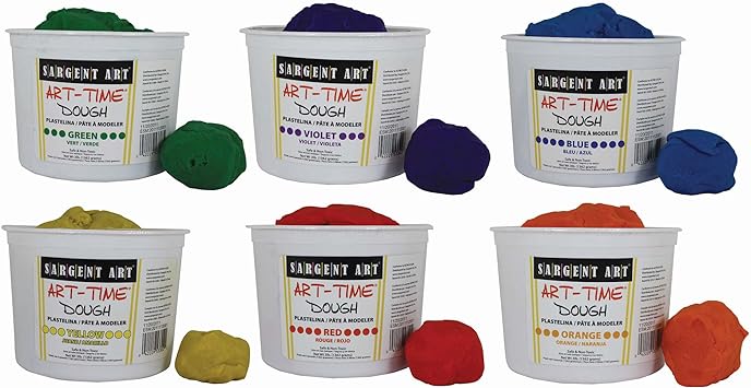 3 lb Modeling Dough (Set of 6)