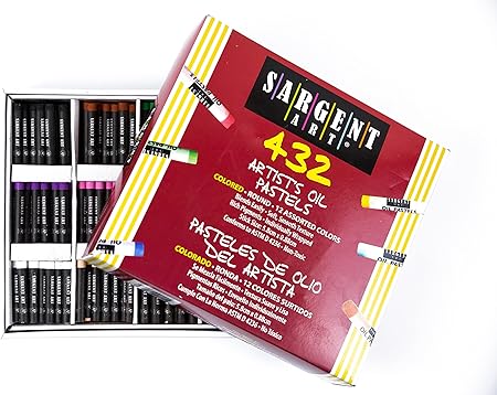 432 Count Classroom Pack of Oil Pastels