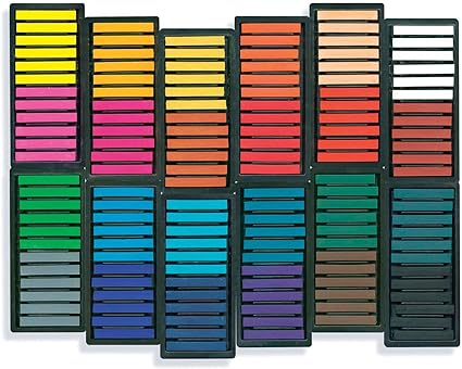 144 Count Classroom Pack of Chalk Pastels