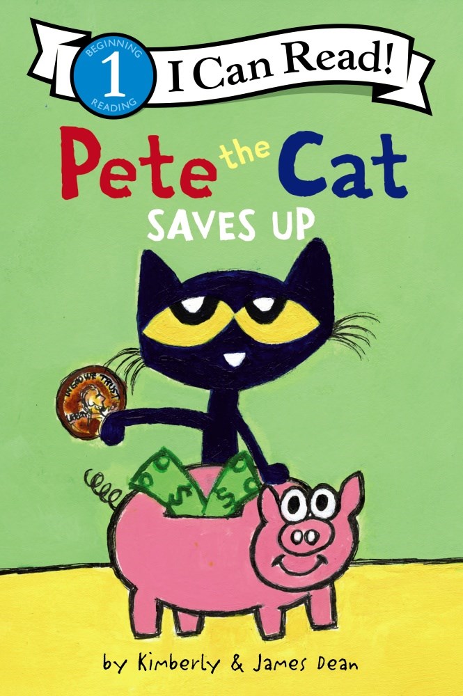 Pete the Cat Saves Up (I Can Read, Level 1)