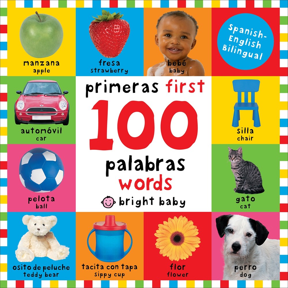 Bright Baby: First 100 Words / Primeras 100 palabras (Carton of 18 Board Books)