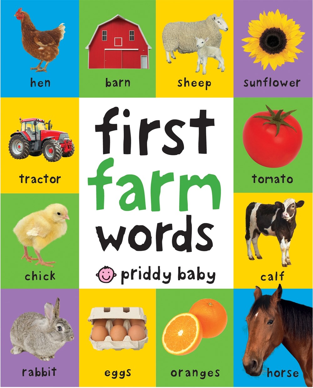 First Farm Words (Board Book)