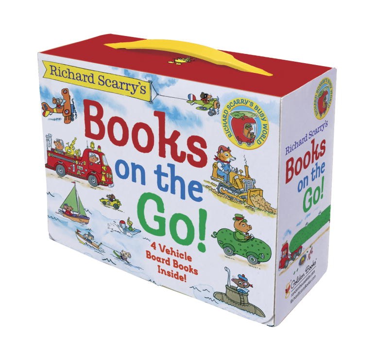 Richard Scarry's Books on the Go Collection (48 Board Books)