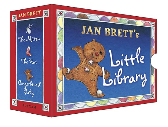 Jan Brett's Little Library (Collection of 54 Board Books)
