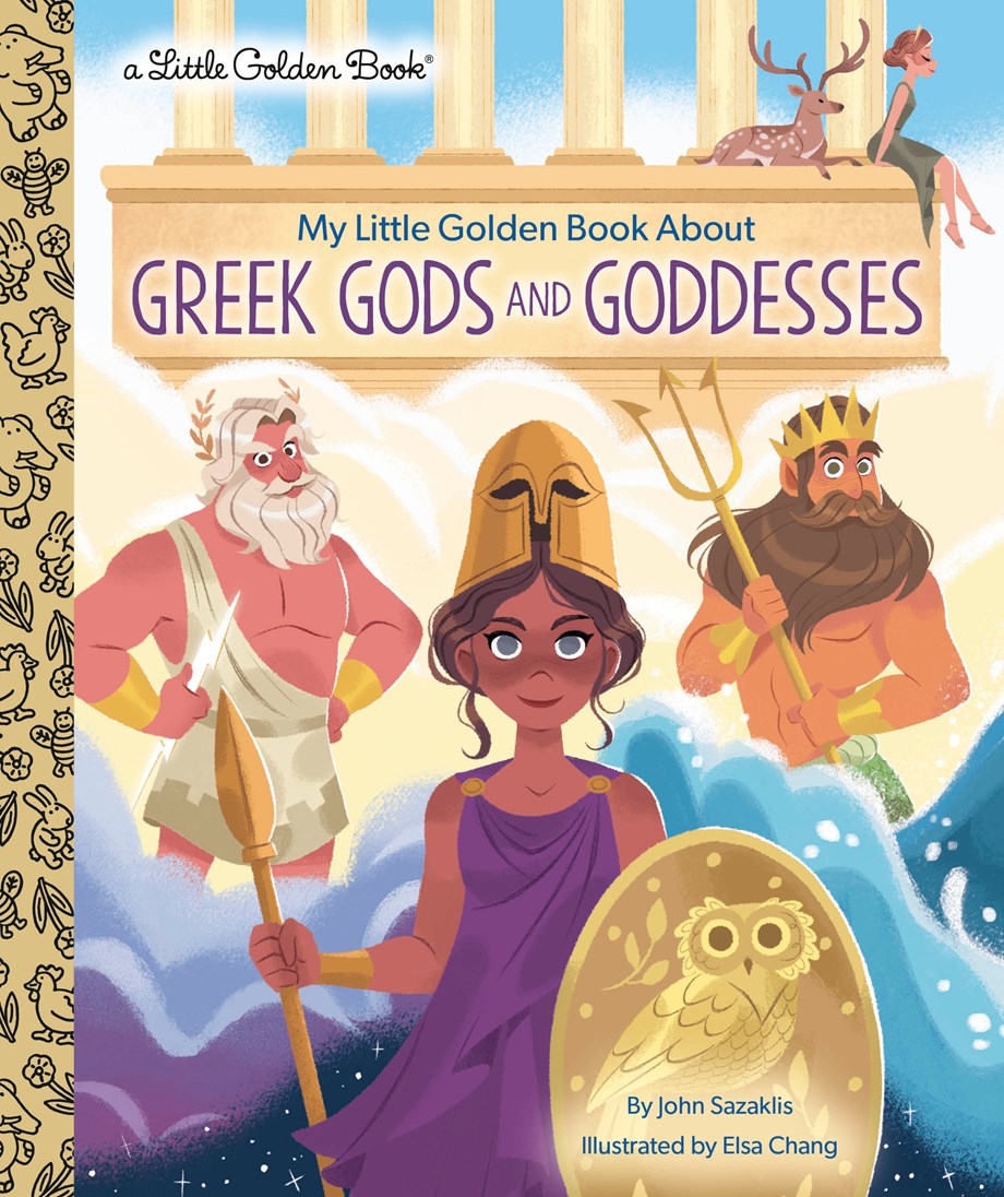 My Little Golden Book About Greek Gods and Goddesses (a Little Golden Book)