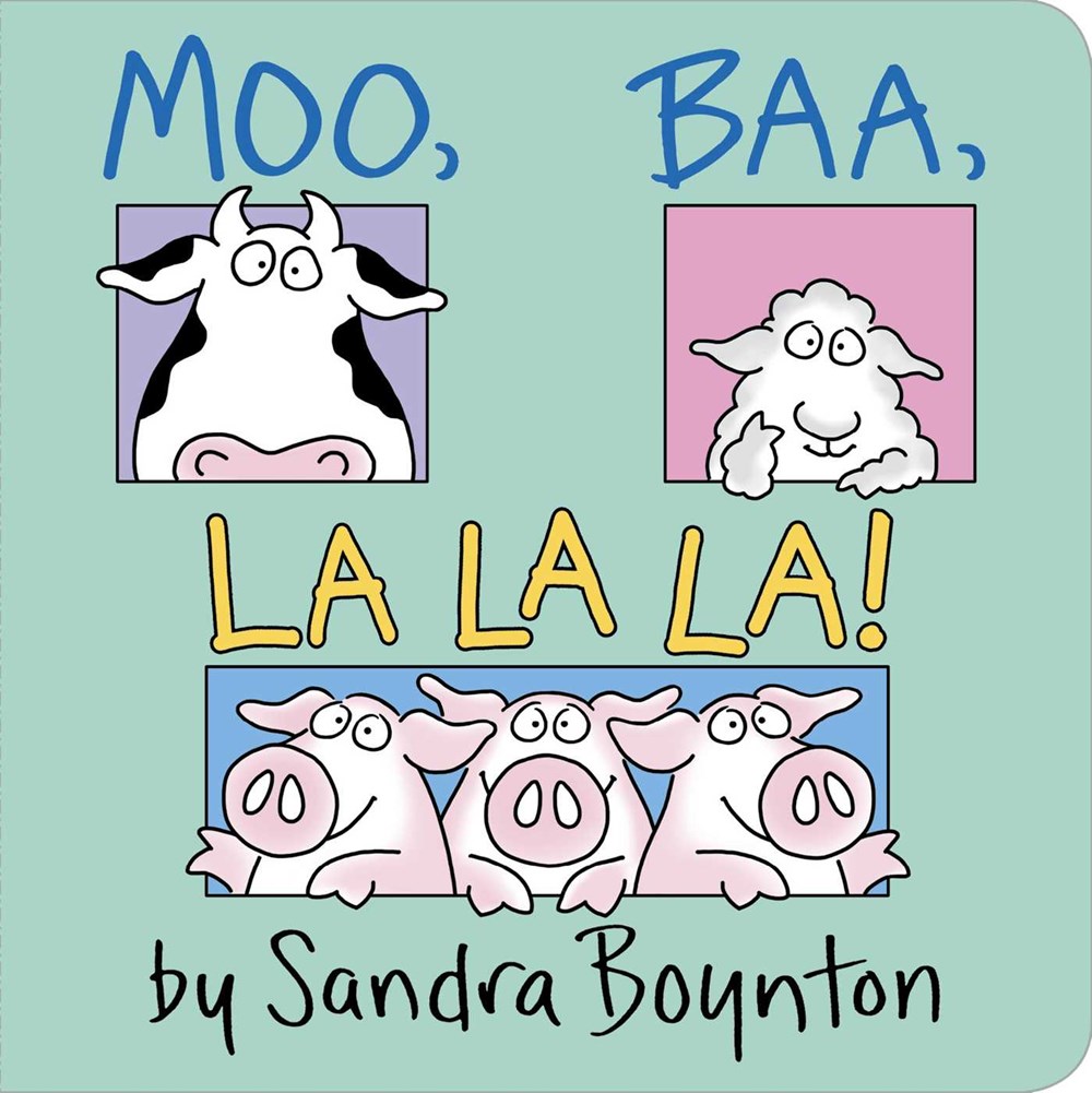 Moo, Baa, La La La! (Board Book)