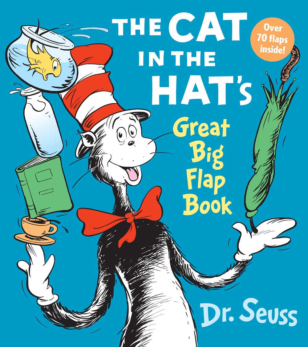 The Cat in the Hat Great Big Flap Book (Carton of 24 Board Books)