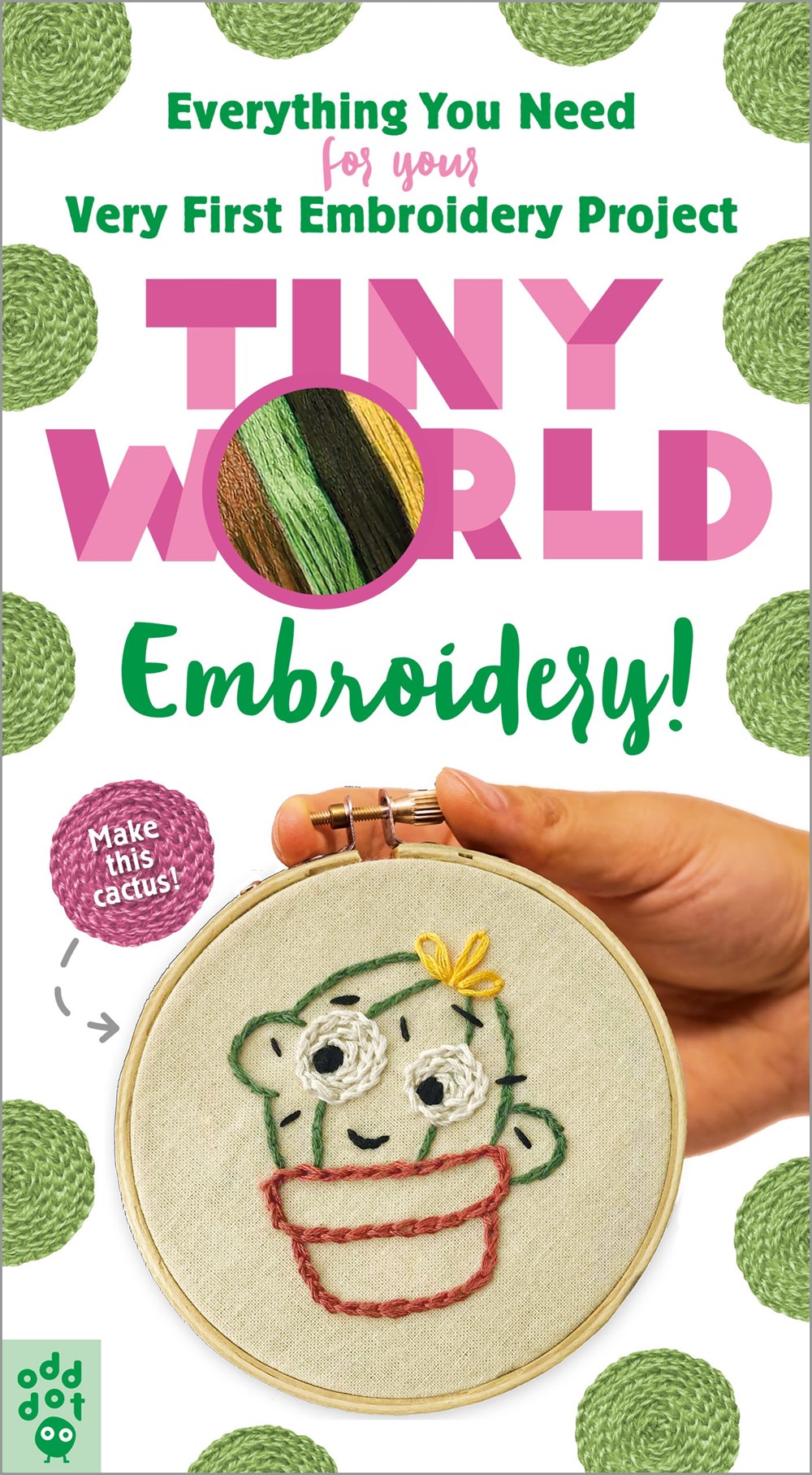 Tiny World: Embroidery! (Carton of 18 Craft Kits)