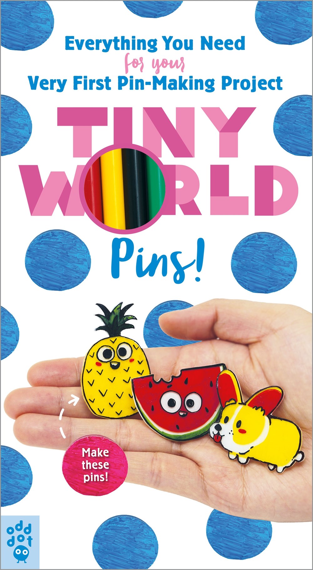 Tiny World: Pins! (Carton of 18 Craft Kits)