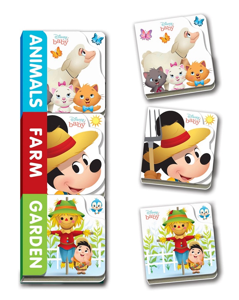 Disney Baby Board Book Set: Animals