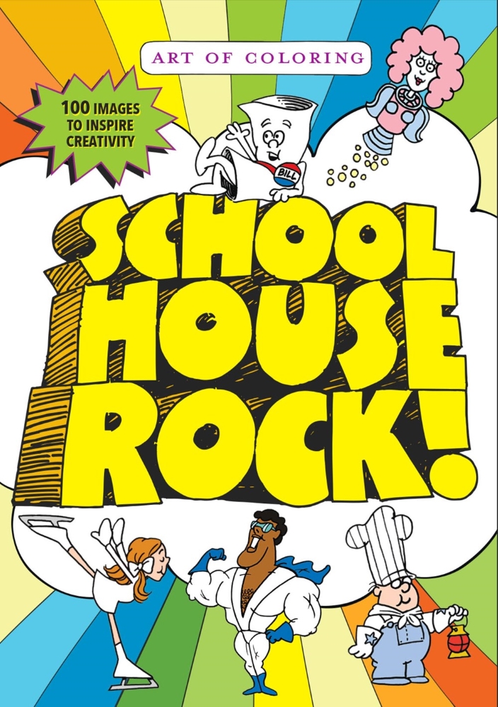 Art of Coloring: Schoolhouse Rock (Carton of 34 Activity Books)
