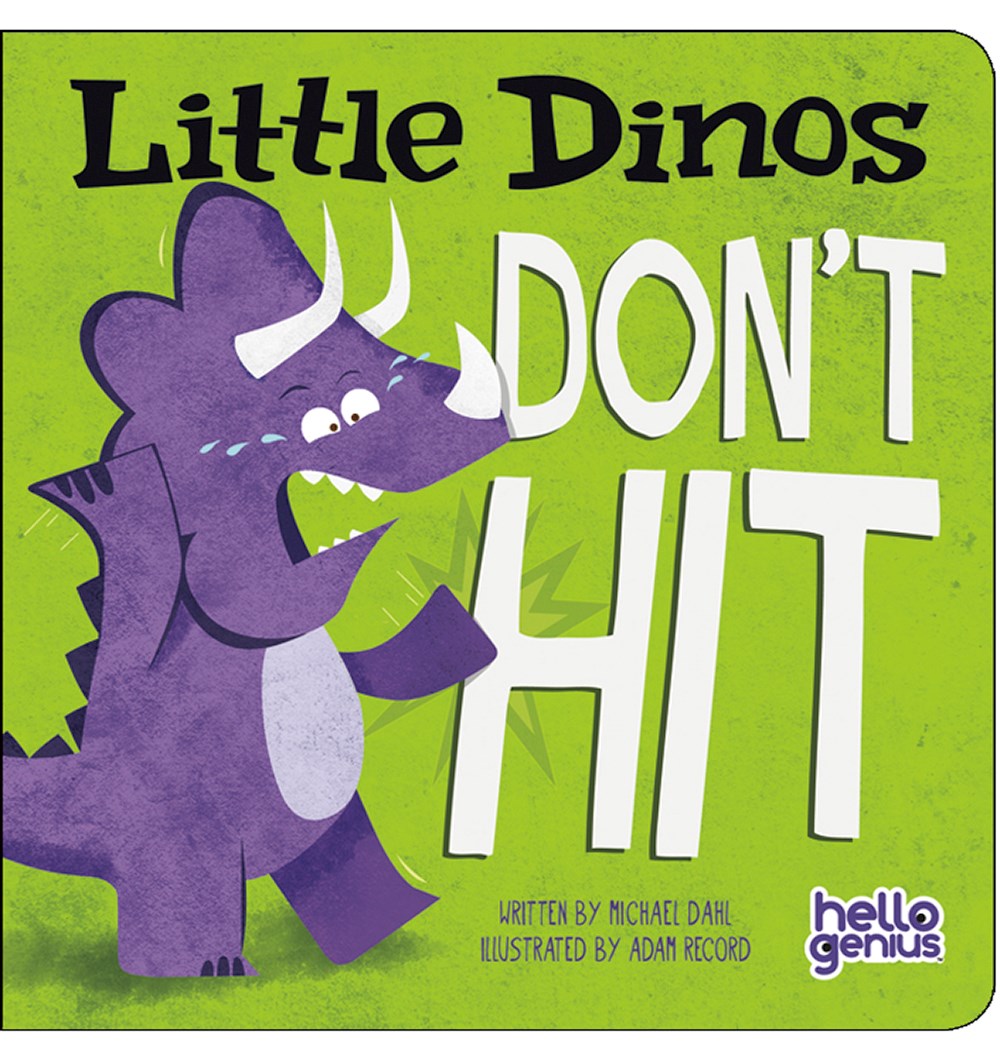 Little Dinos Don't Hit (Board Book)