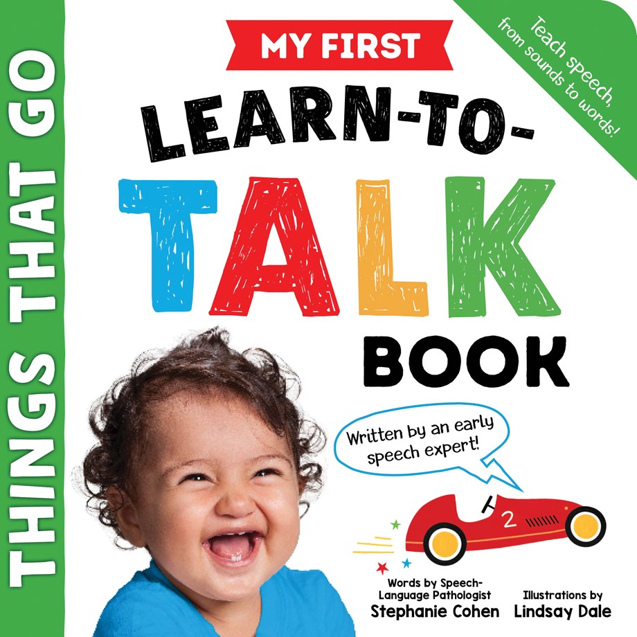 My First Learn-to-Talk Book: Things That Go (Board Book)
