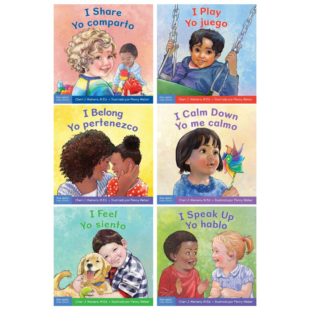 Learning About Me & You Series Set  (Bilingual, English/Spanish) (Collection of 6 Board Books)
